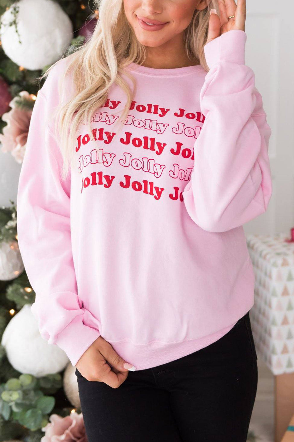 Jolly Pullover Sweatshirt - Threaded Pear