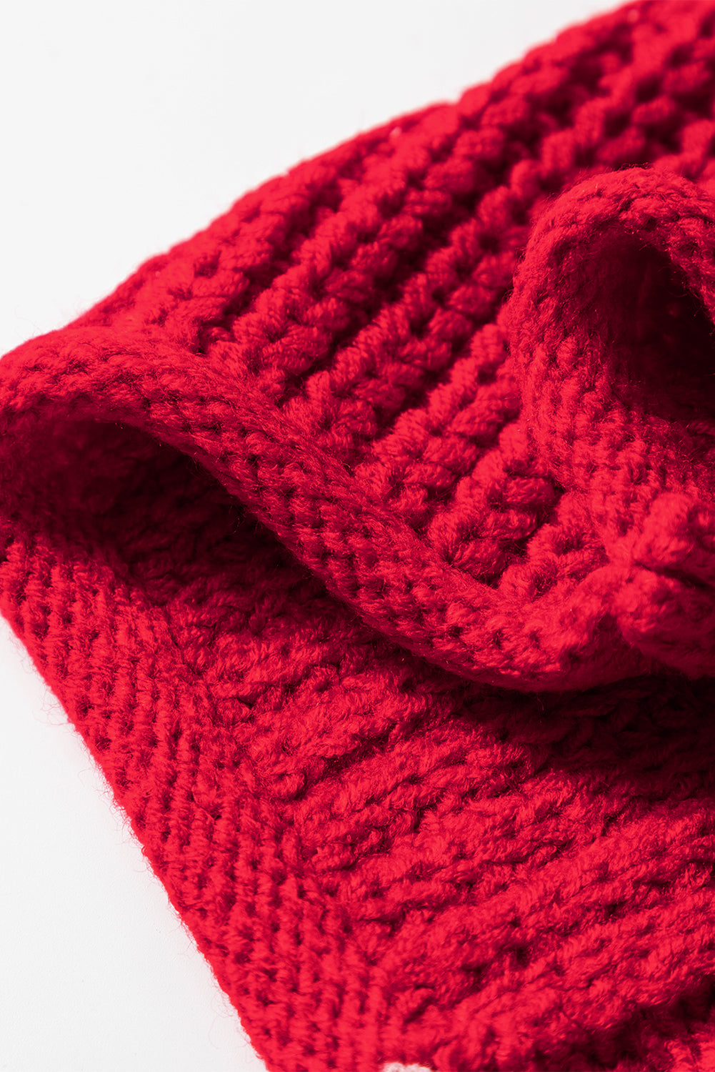 Olivia Knit Drawstring Hooded Sweater - Threaded Pear