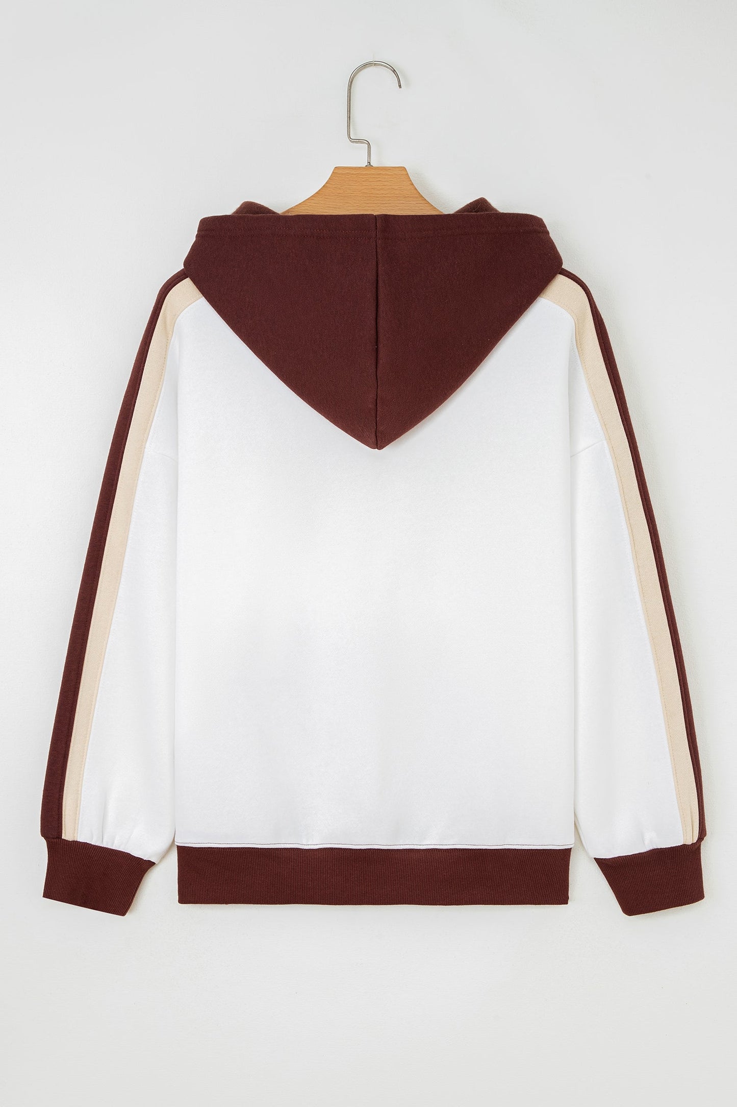 Ariyah Patchwork athleisure Hooded Sweatshirt