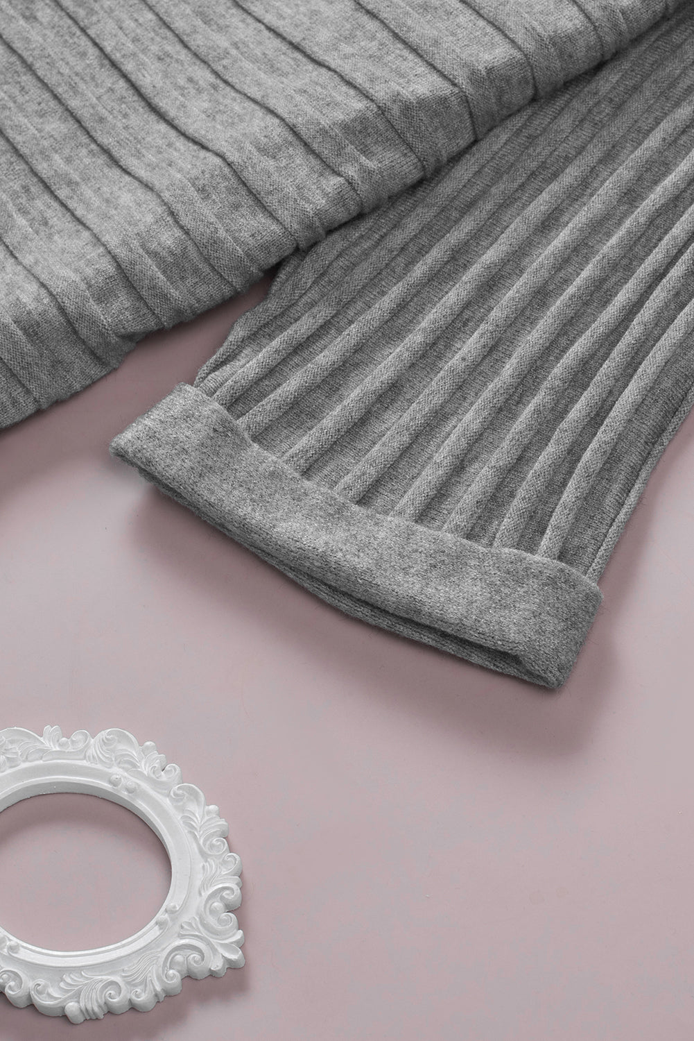 Lolatara Open Front Knit Cardigan