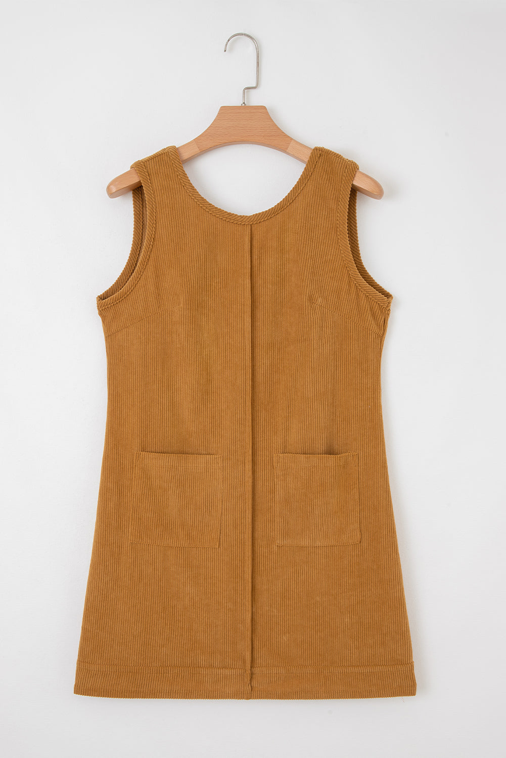 Emapia Corduroy Sleeveless Mini Dress