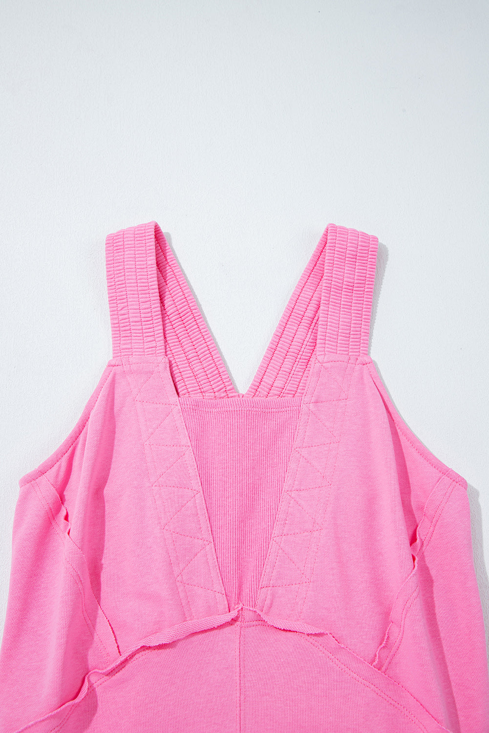 Scarlett Wide Leg Loose Jumpsuit - Threaded Pear