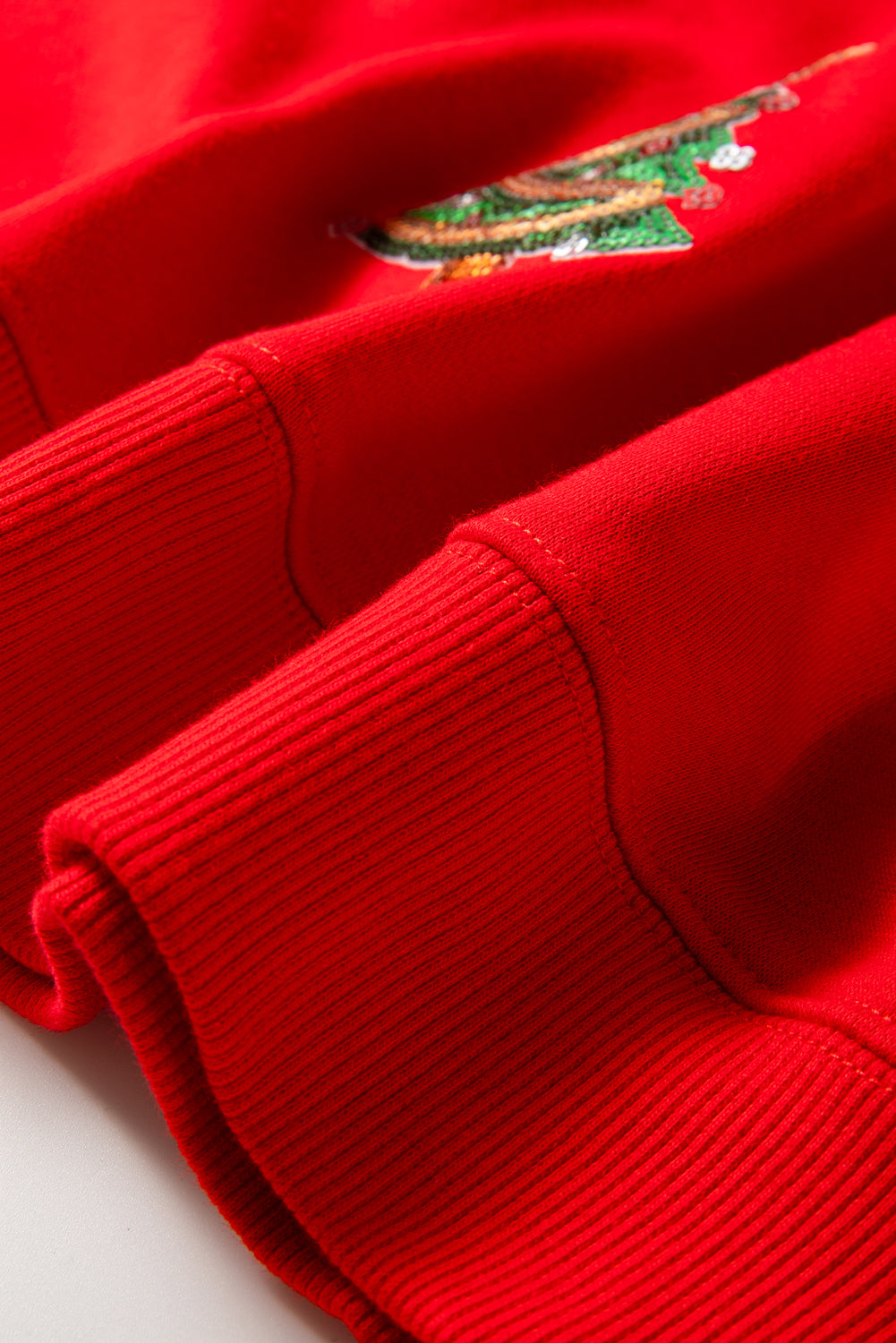 Evelyn Graphic Drop Shoulder Sweatshirt - Threaded Pear