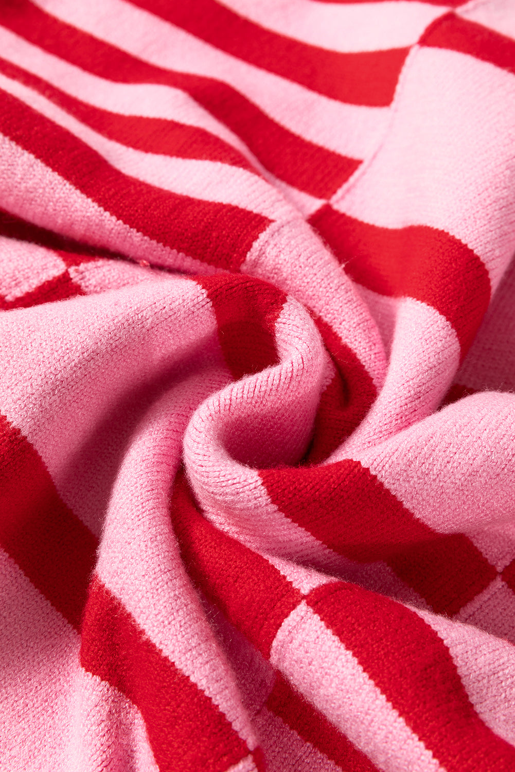 Madison Shoulder Ribbed Trim Sweater - Threaded Pear