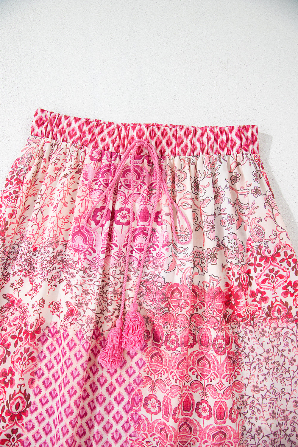 Tasora Elastic Waistband Maxi Skirt