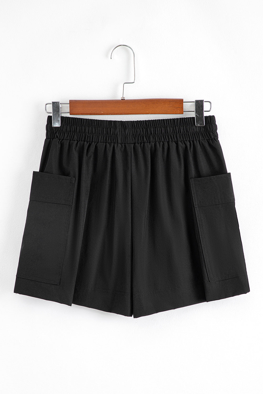 Kiera Elastic Waist Pocket Active Skort - Threaded Pear