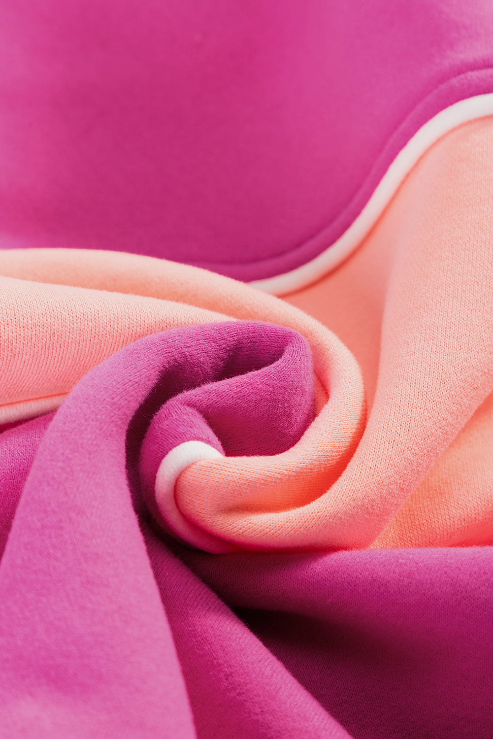 Harper Shoulder Ribbed Trim Sweatshirt - Threaded Pear