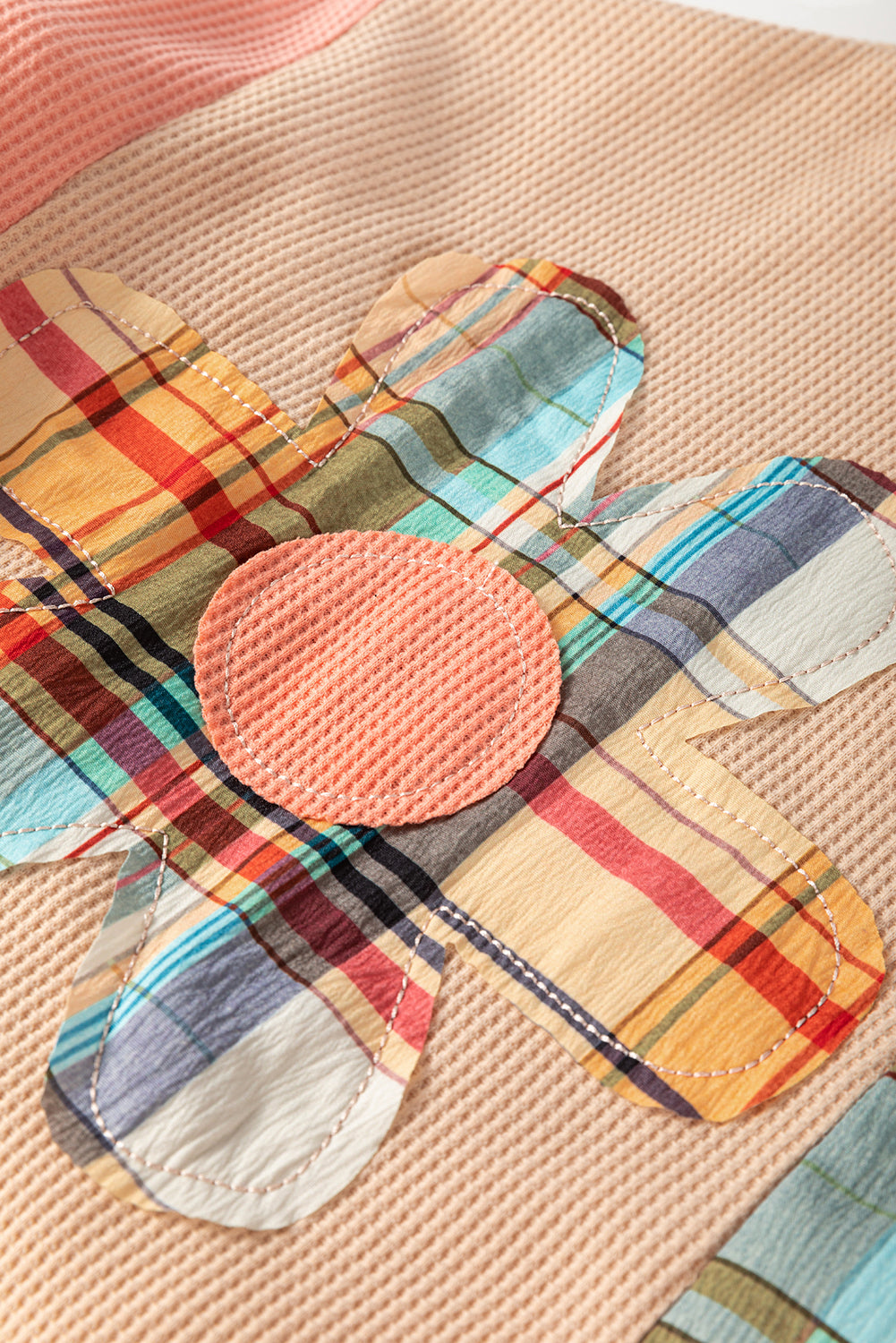 Mia Side Slits Loose Sweatshirt - Threaded Pear