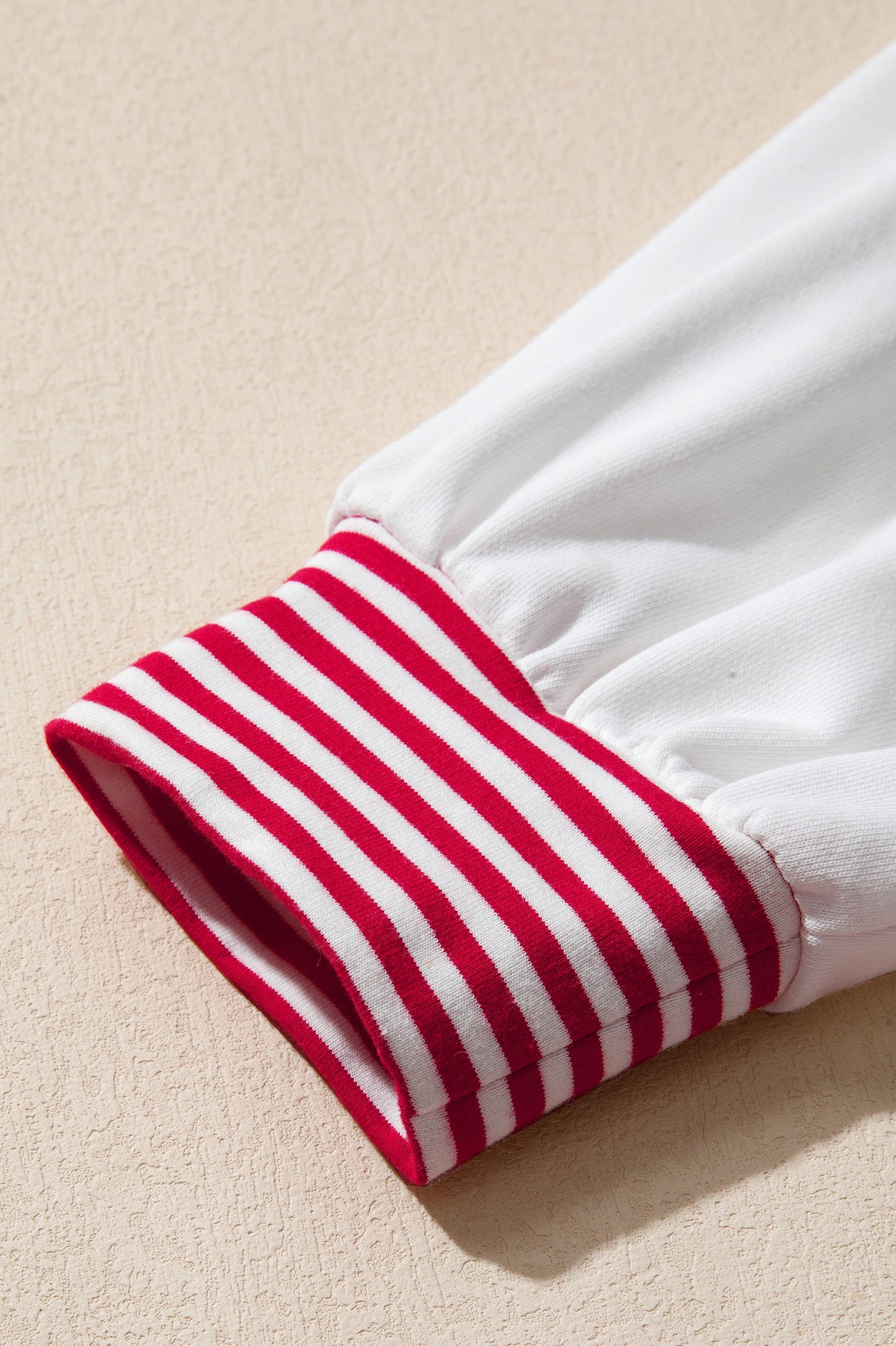 Aaliyah Patchwork Sleeve Colorblock Sweatshirt