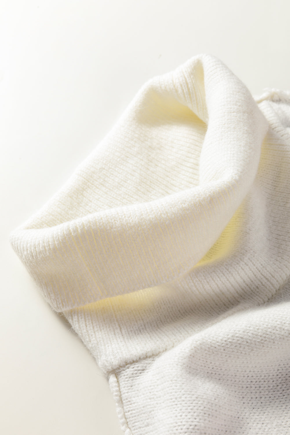 Mia Drop Shoulder Knit Sweater - Threaded Pear