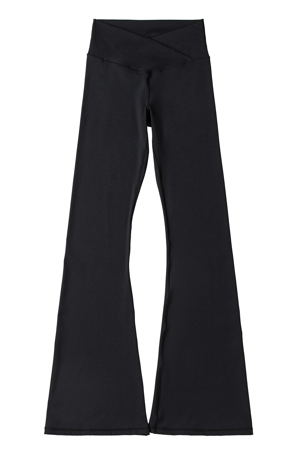 Mila High Waist Flared Leggings - Threaded Pear