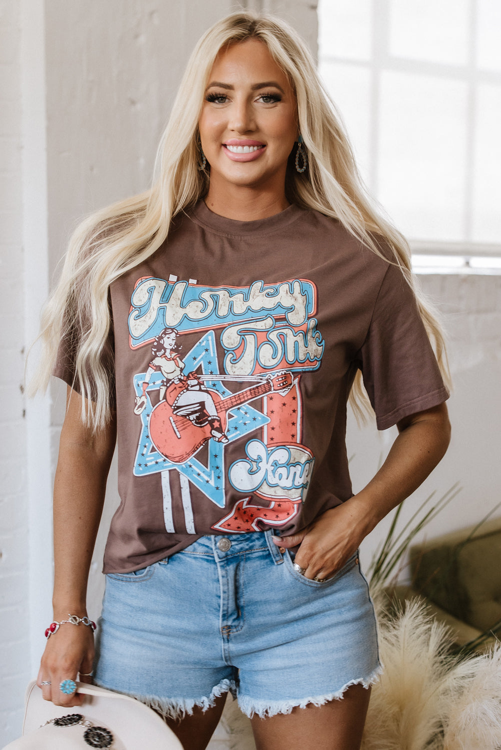 Honky Tonk Fashion Tee - Threaded Pear