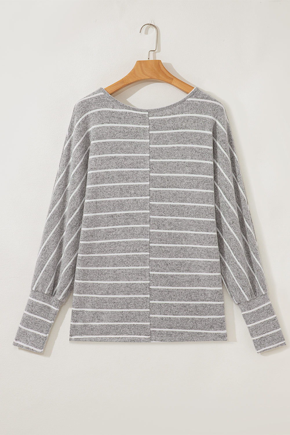 Bella Stripe Dolman Sleeve Top - Threaded Pear