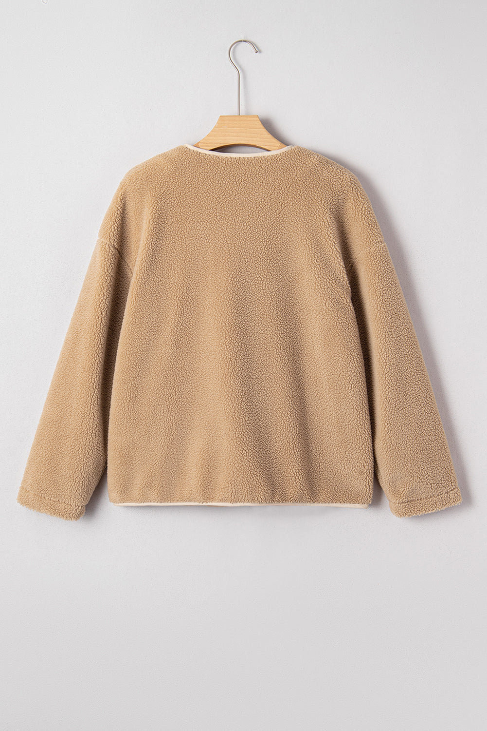 Renaona Print accent Plush Jacket