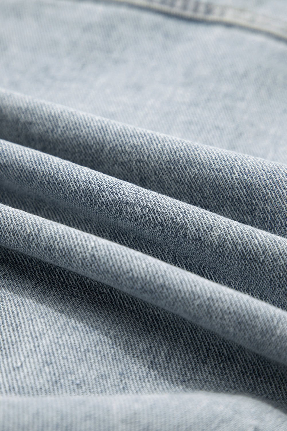 Sophia Zip Up Washed Jacket - Threaded Pear