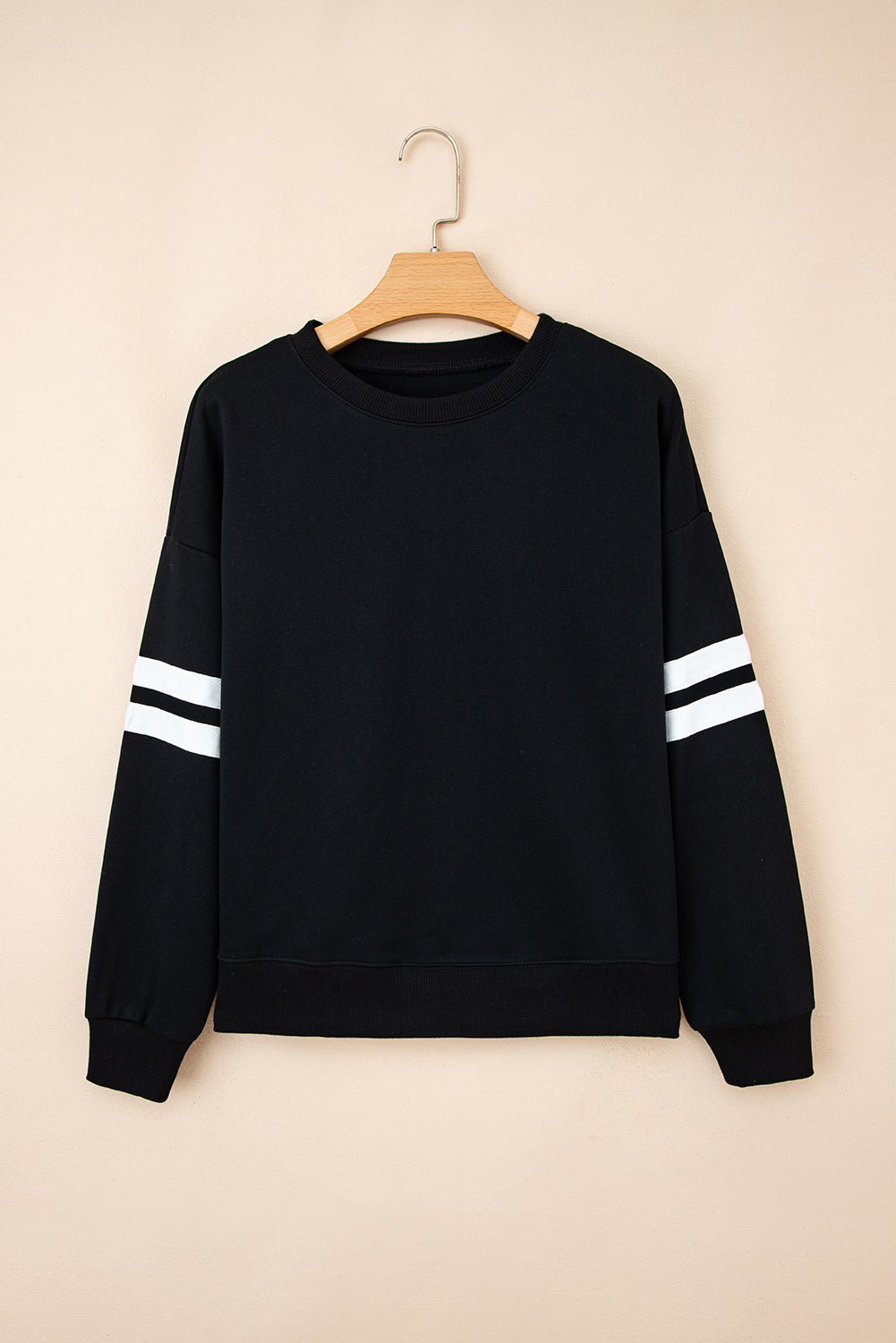 Taylor Striped Oversized Sweatshirt - Threaded Pear