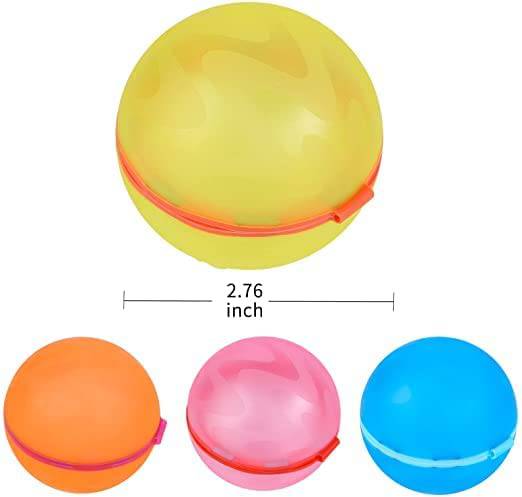 6 Pack Reusable Water Ballon - Threaded Pear