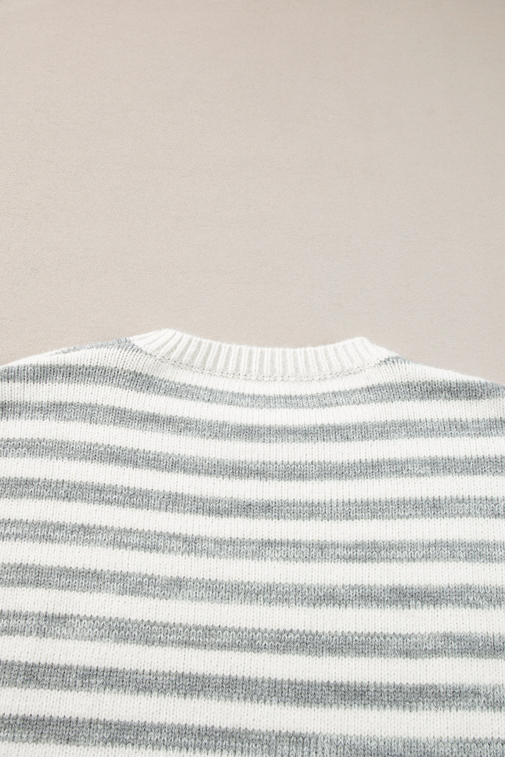 Elizabeth Stripe Drop Shoulder Sweater