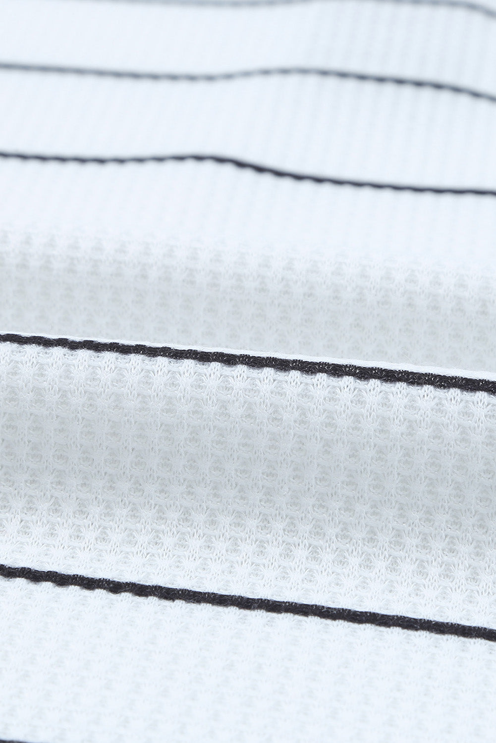 Simone Henley Waffle Knit Top