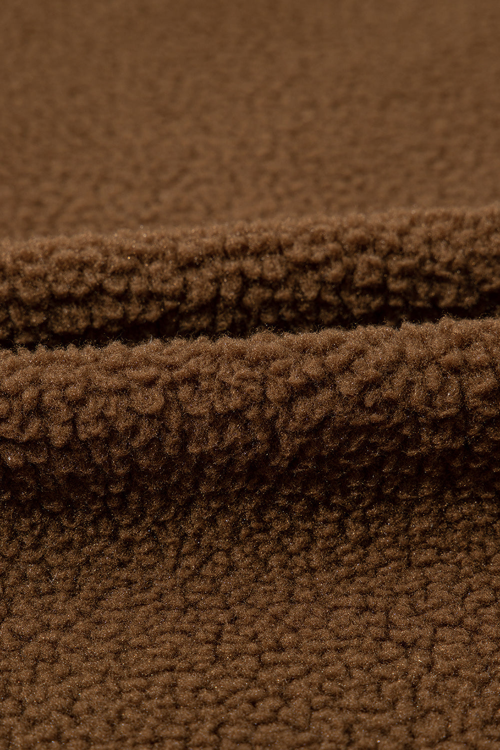 Abigail Coffee toggle Teddy Coat - Threaded Pear