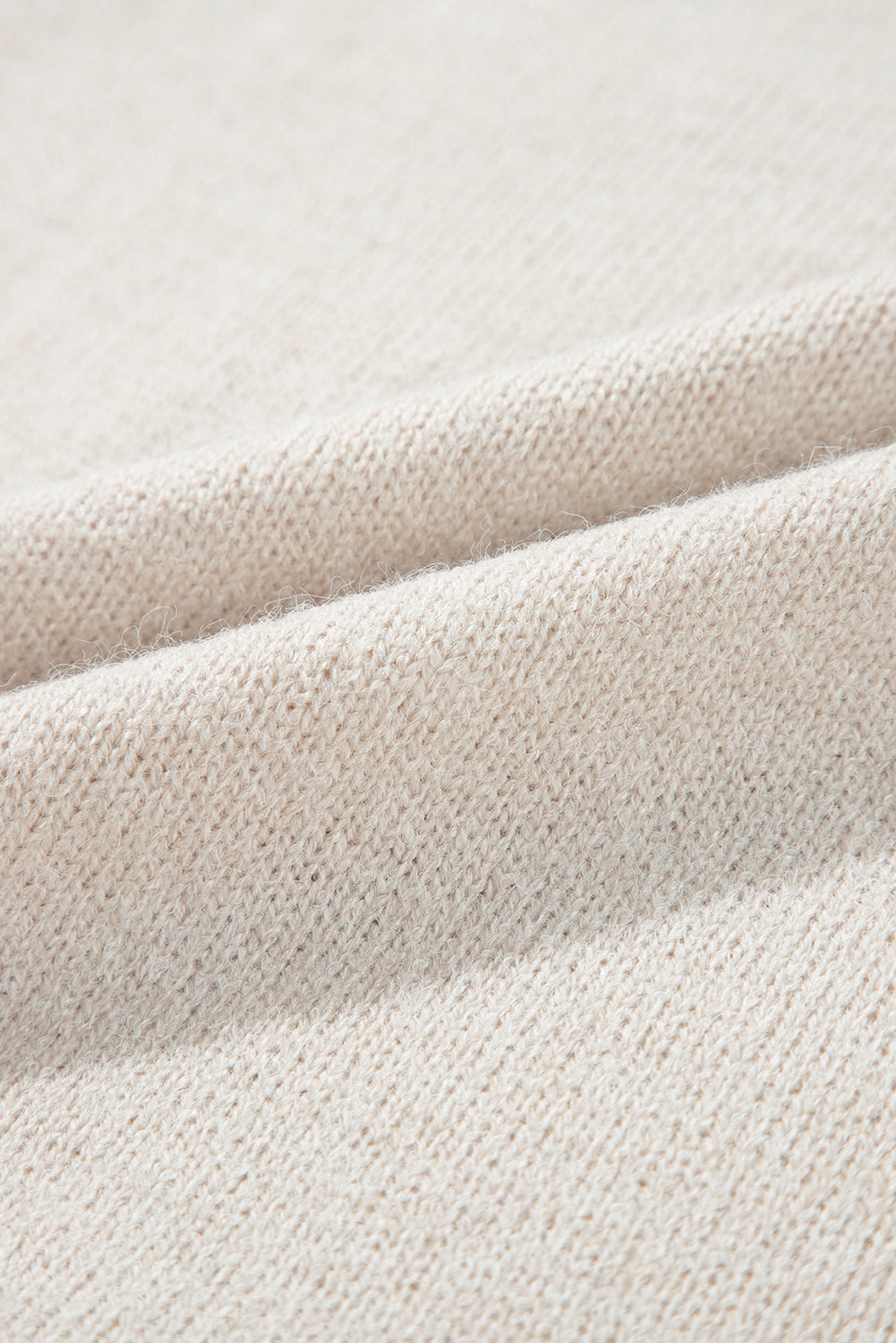 Mila Beaded High Bodycon Sweater - Threaded Pear