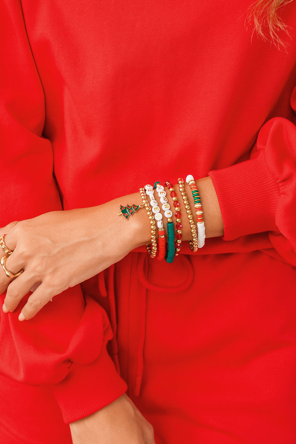 Madison Christmas 6pcs Bracelet Set