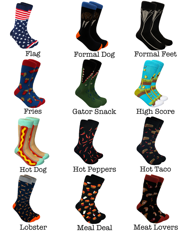 cRAZY sockS | 71 Styles - Threaded Pear