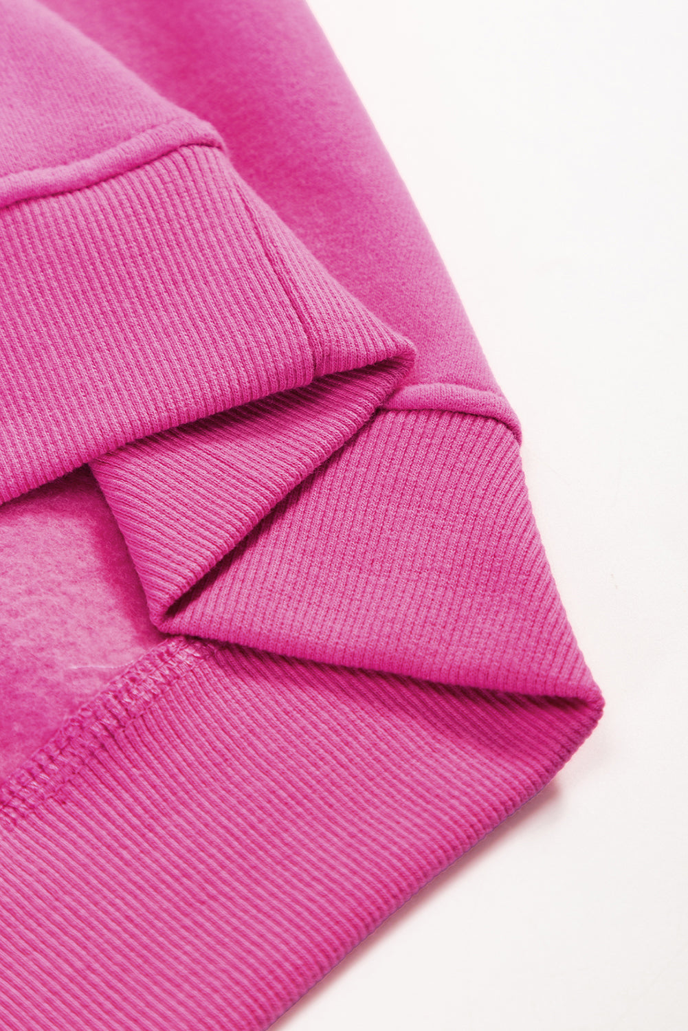 Harper Shoulder Ribbed Trim Sweatshirt - Threaded Pear