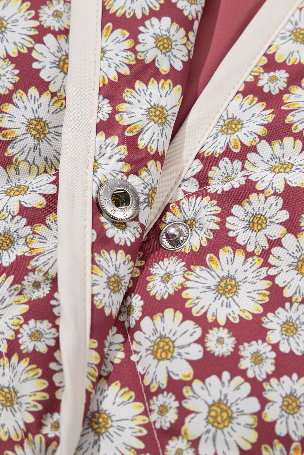 Avery Contrast Edge Stand Jacket - Threaded Pear