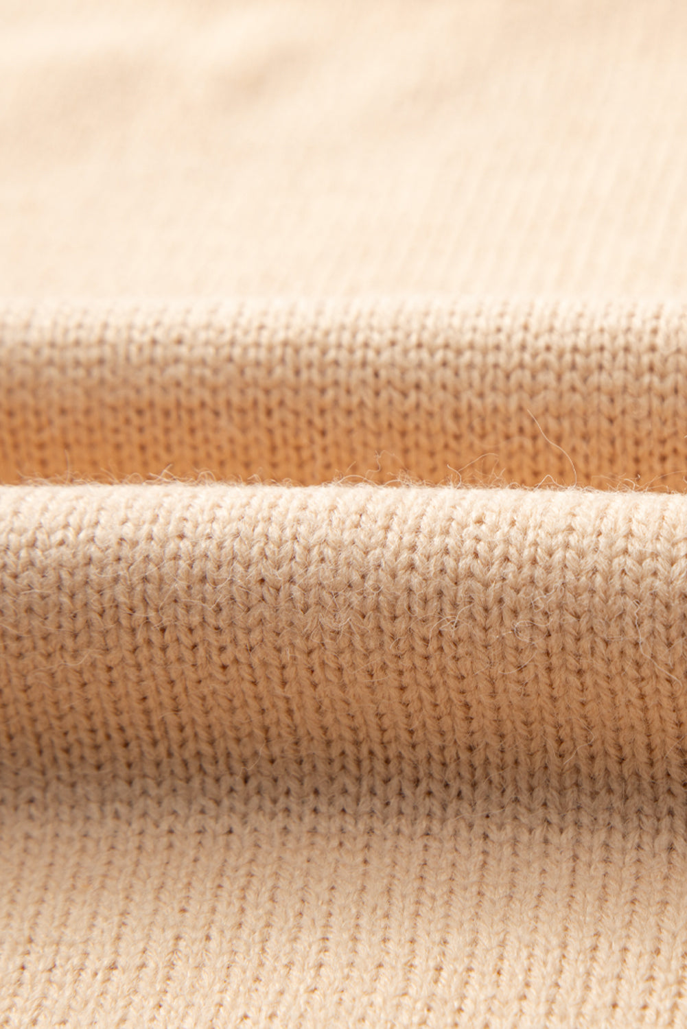 Mia Drop Shoulder Knit Sweater - Threaded Pear