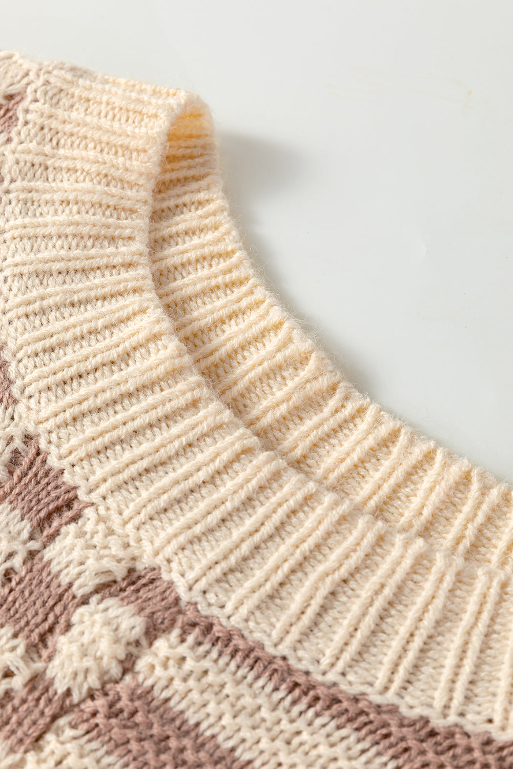 Sofia Shoulder Balloon Sleeve Sweater - Threaded Pear