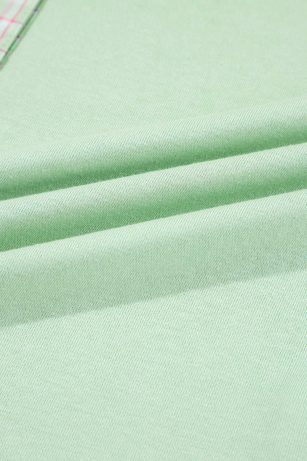 Emberly Patchwork Half Hooded Pullover