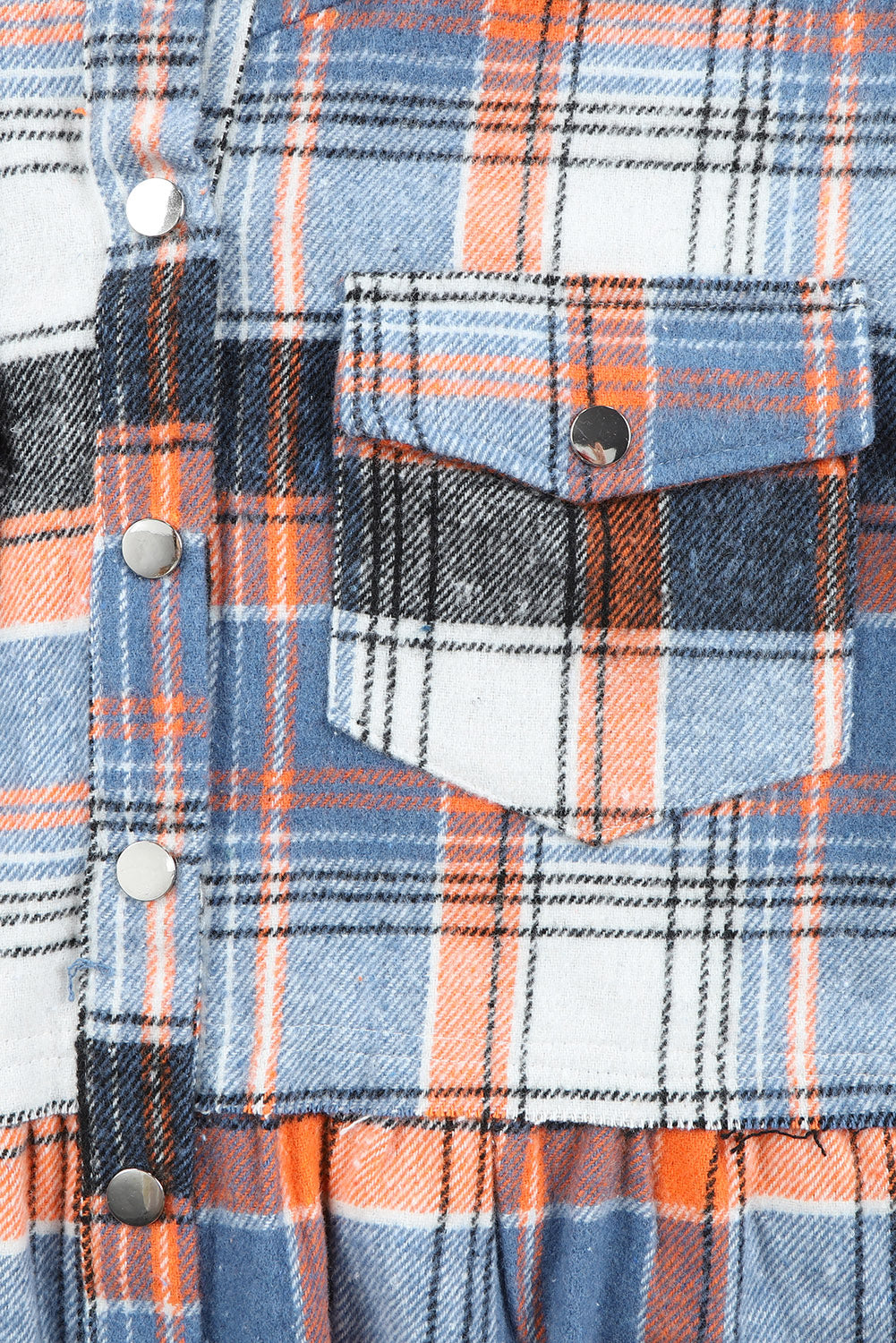 Elizabeth Plaid Down Ruffled Shirt - Threaded Pear