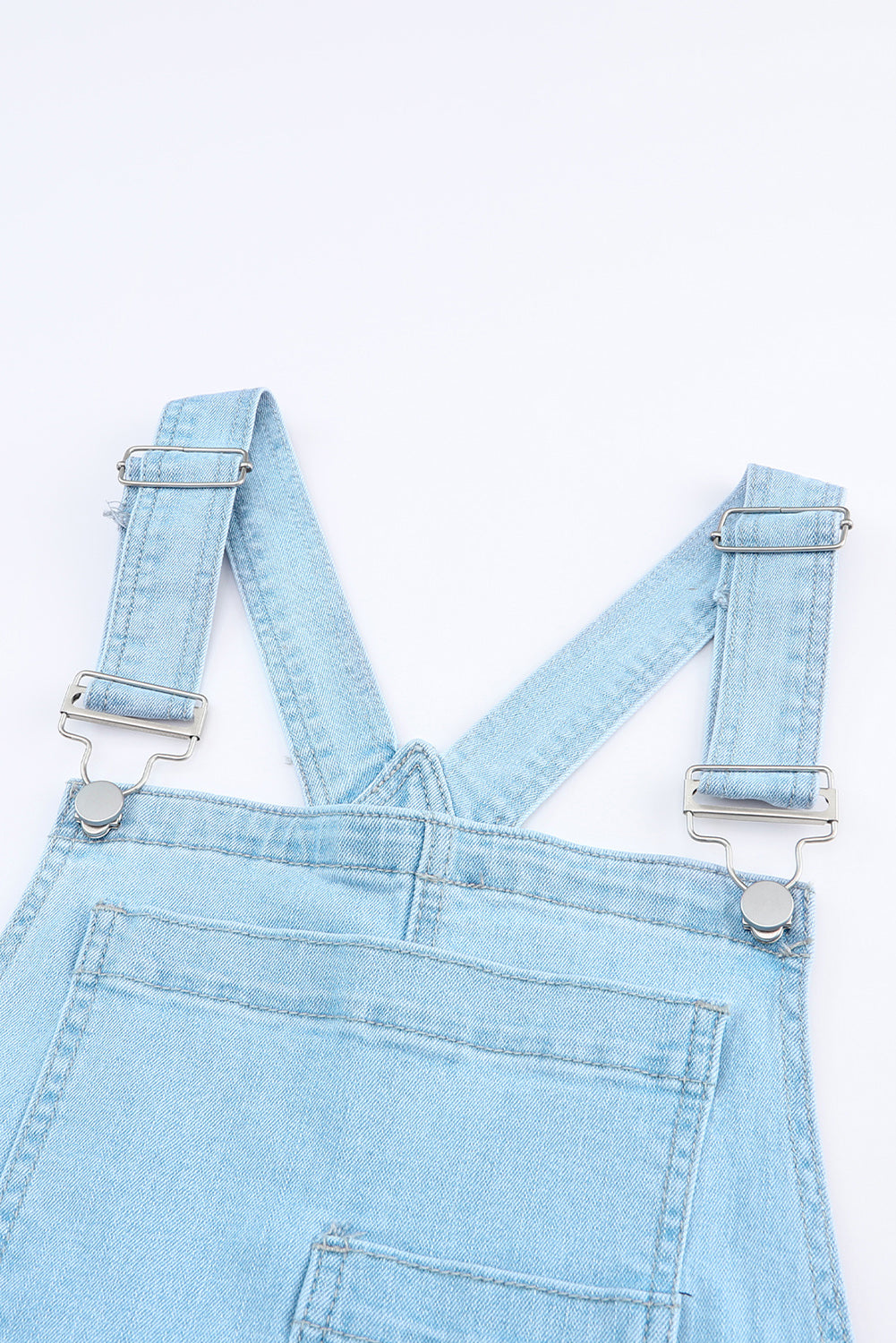 Sophia Constructed Bib Distressed Overalls