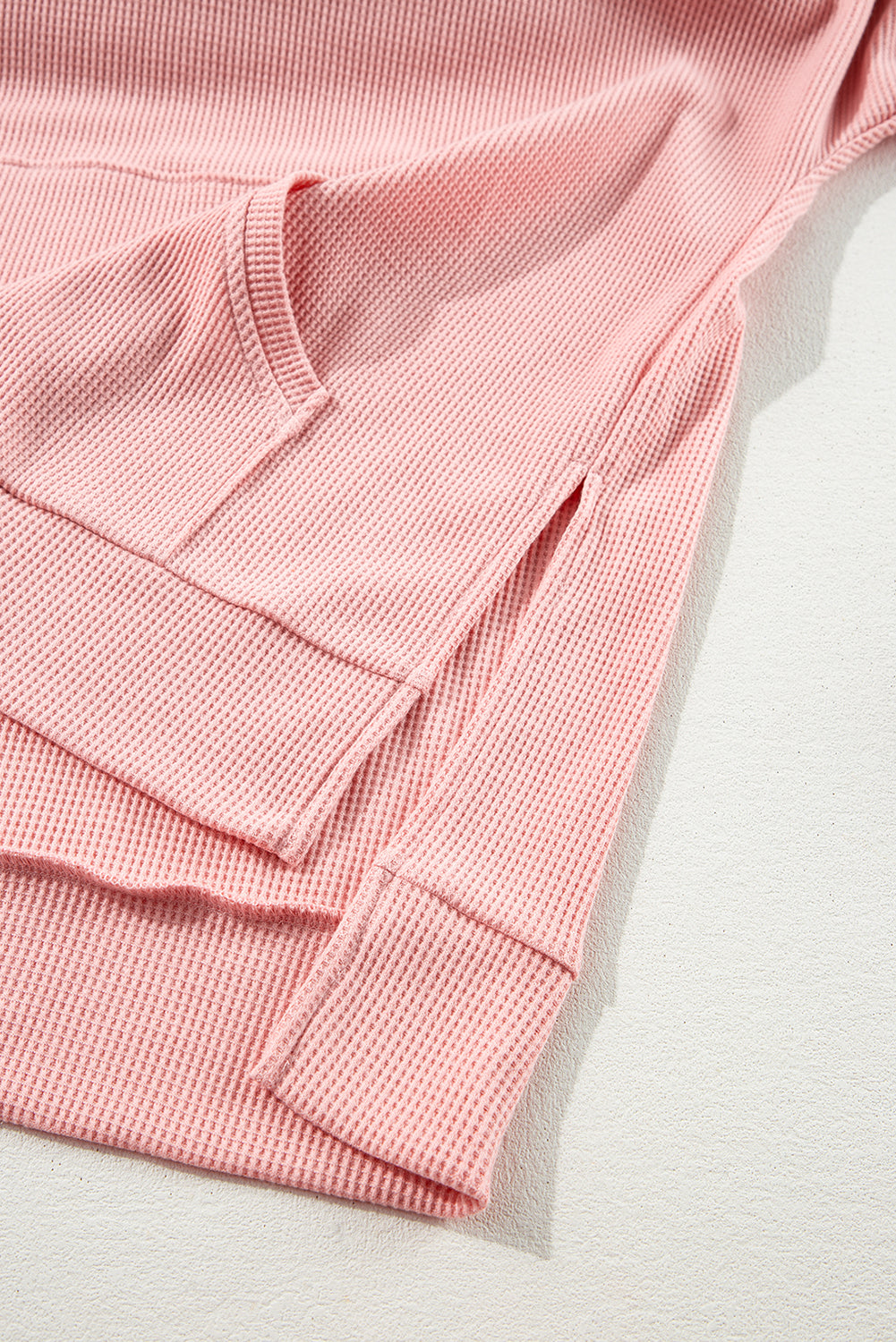 Aria High Low Oversized Hoodie - Threaded Pear