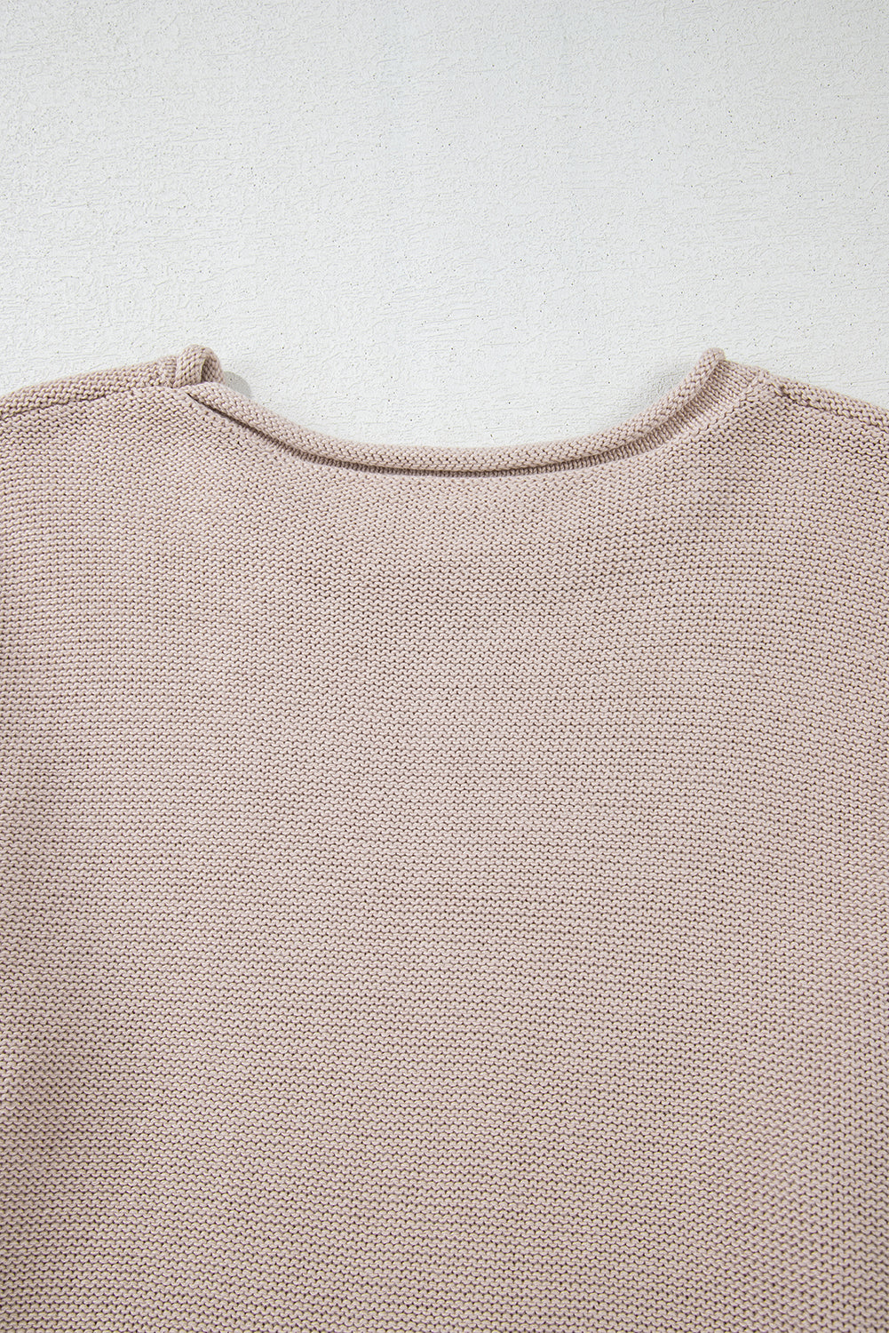 Ava Colorblock Exposed Seam Sweater - Threaded Pear
