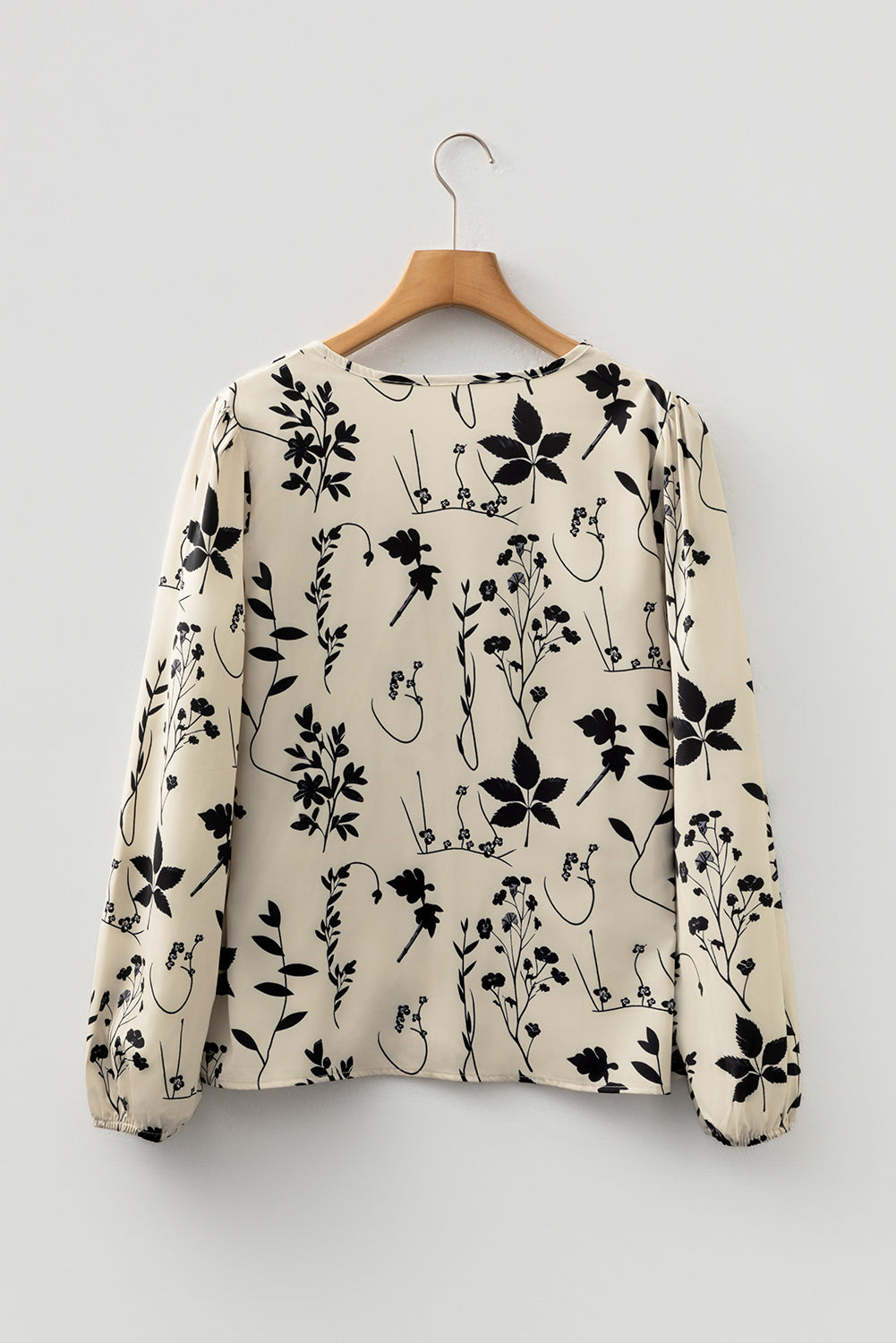 Abigail Long Sleeve Blouse Long Sleeve Top - Threaded Pear