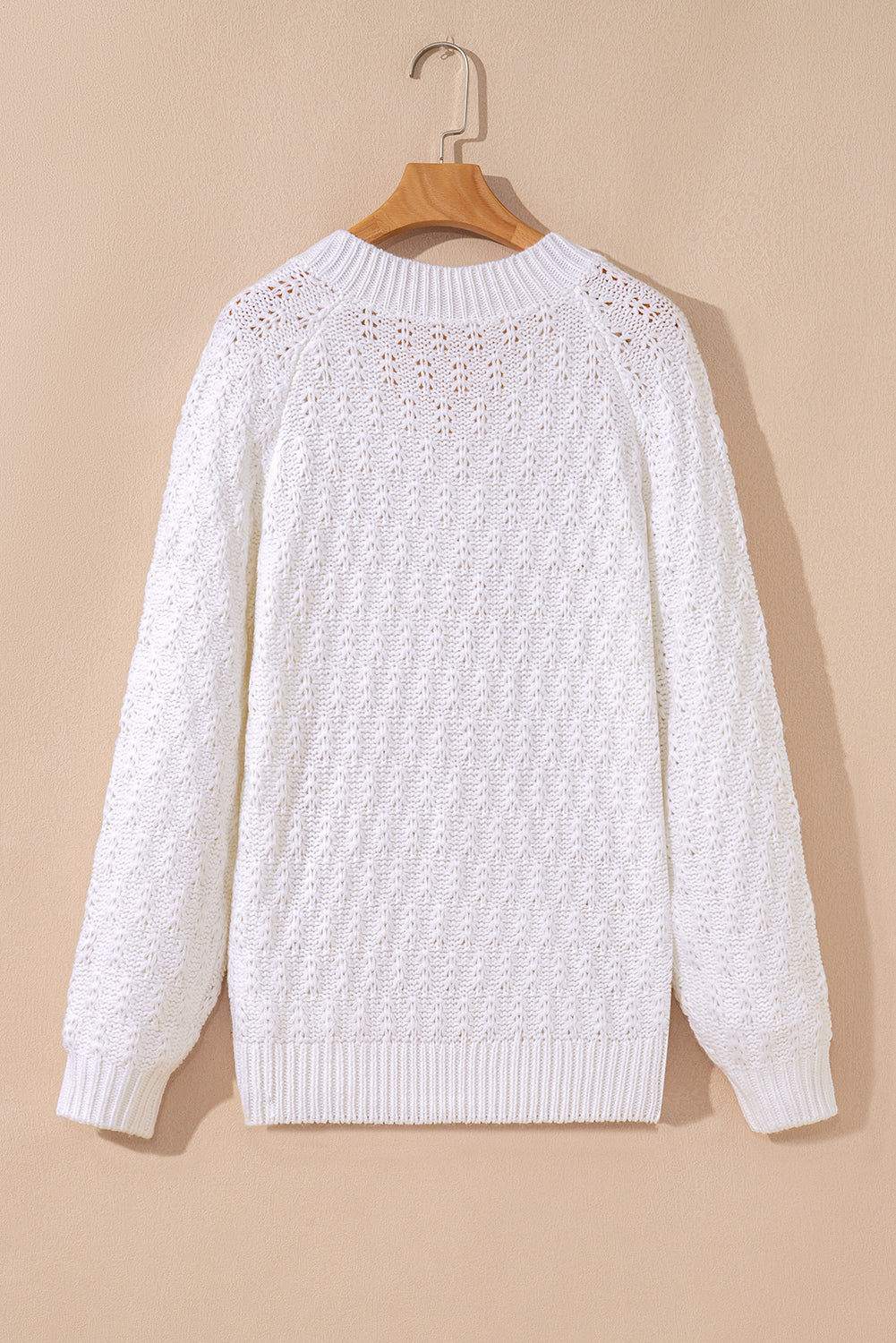 Emma Ribbed Edge Loose Sweater