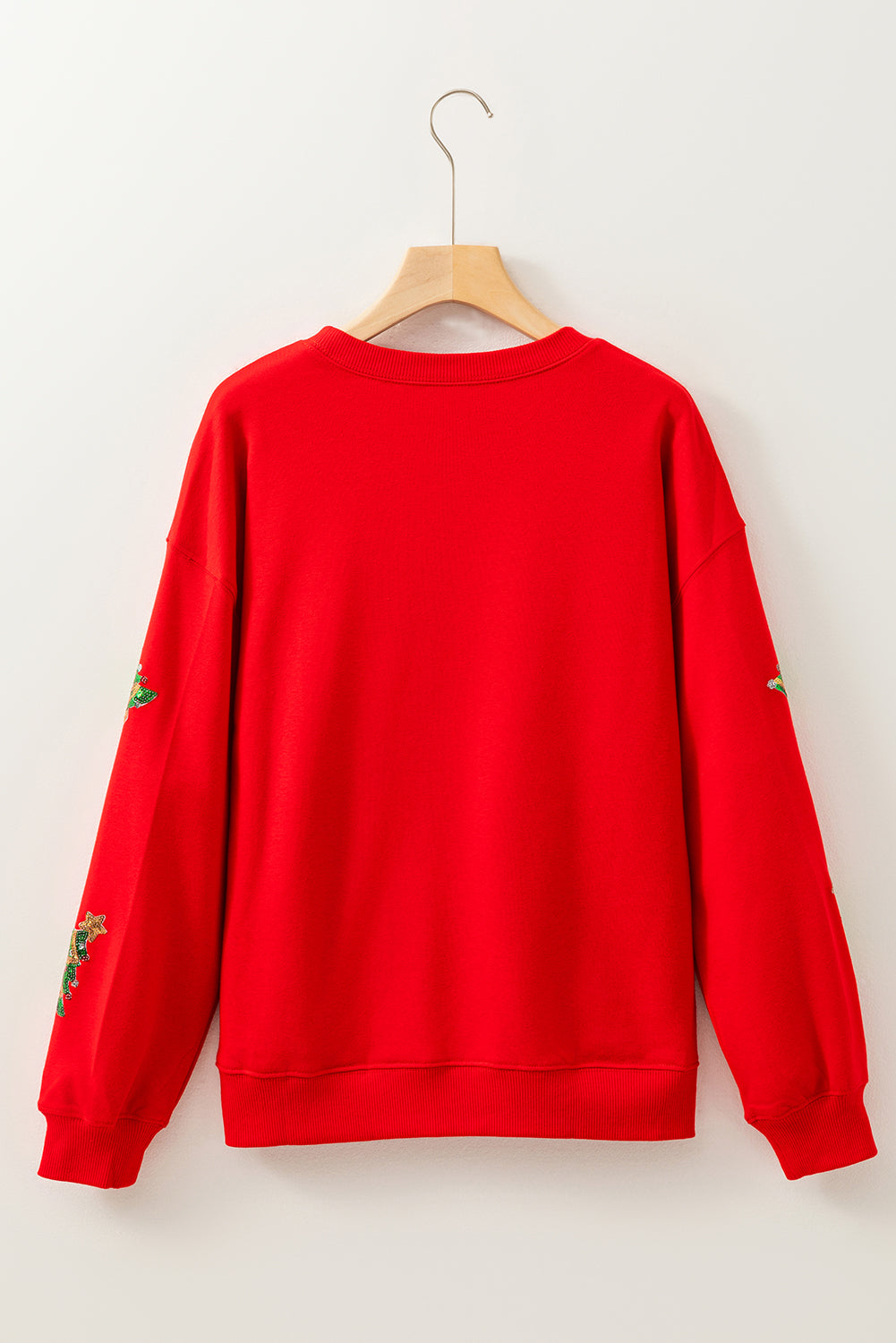 Evelyn Graphic Drop Shoulder Sweatshirt - Threaded Pear