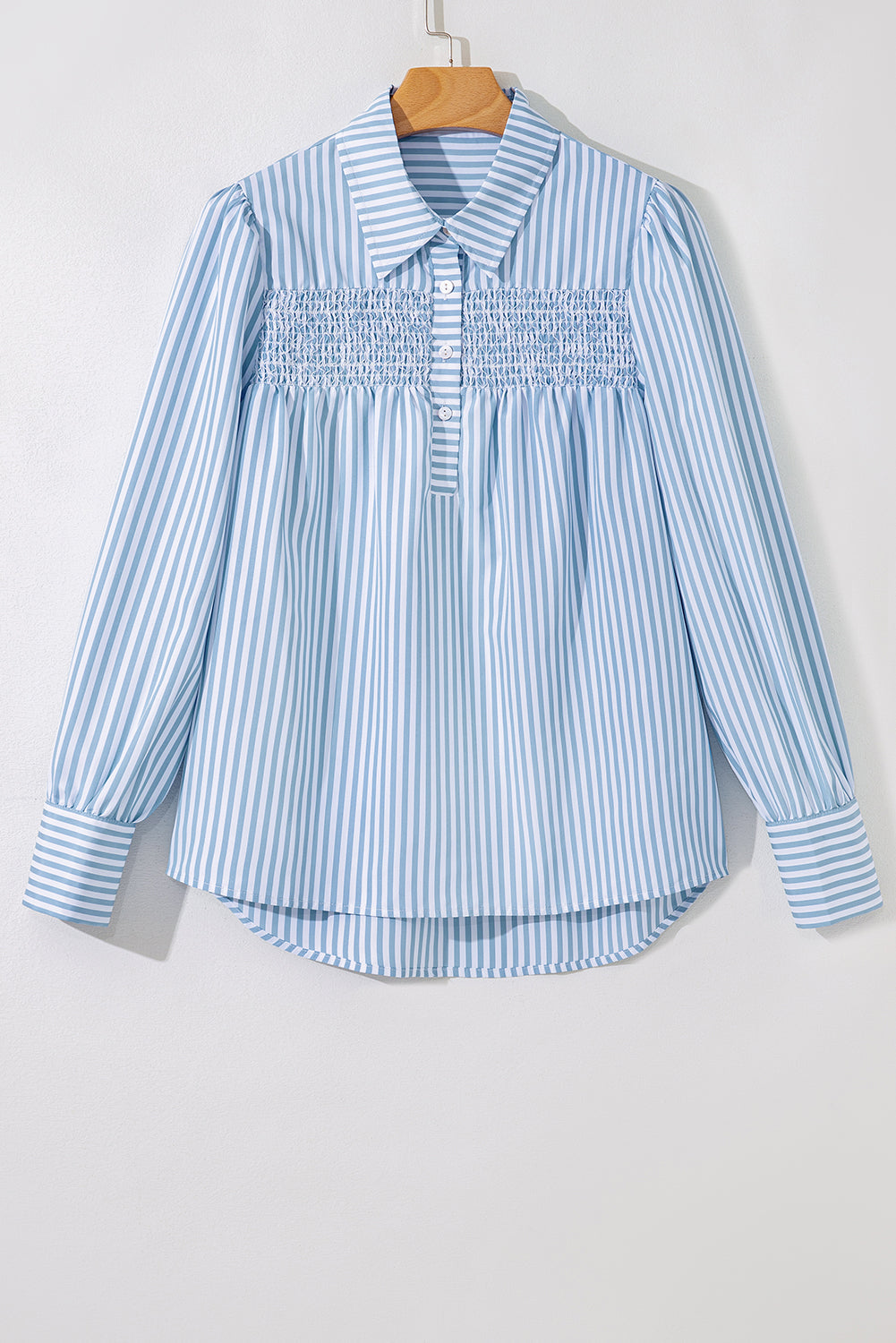 Emersyn Stripe Long Sleeve Top - Threaded Pear