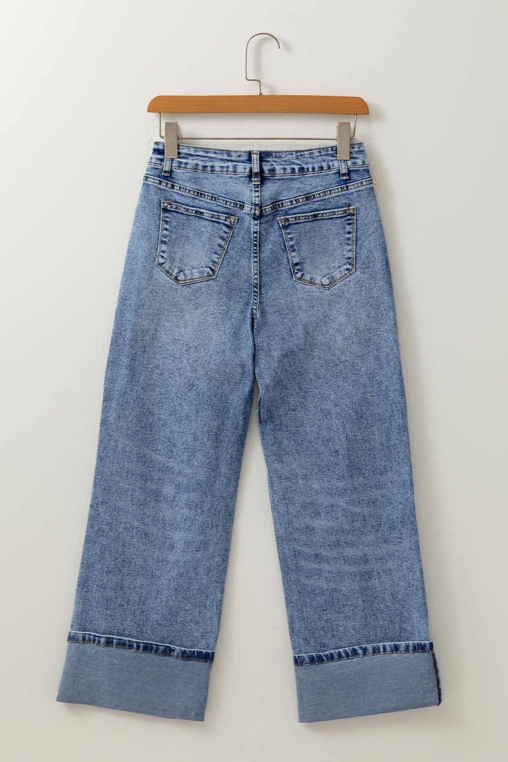 Aria Straight High Waist Jeans - Threaded Pear