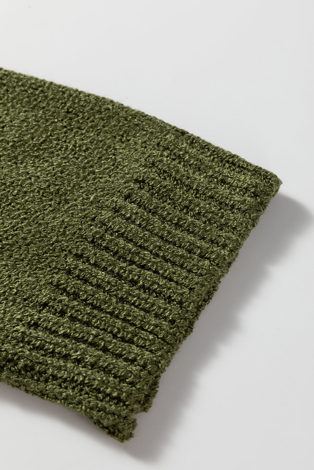 Amelia Drop Shoulder Slouchy Sweater - Threaded Pear