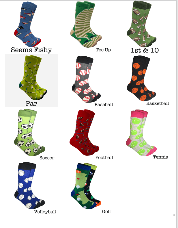 cRAZY sockS | 71 Styles - Threaded Pear