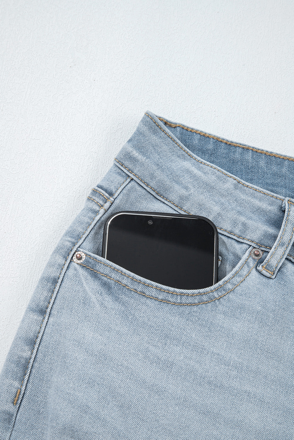 Kimberly Length Distressed Skinny Jeans - Threaded Pear