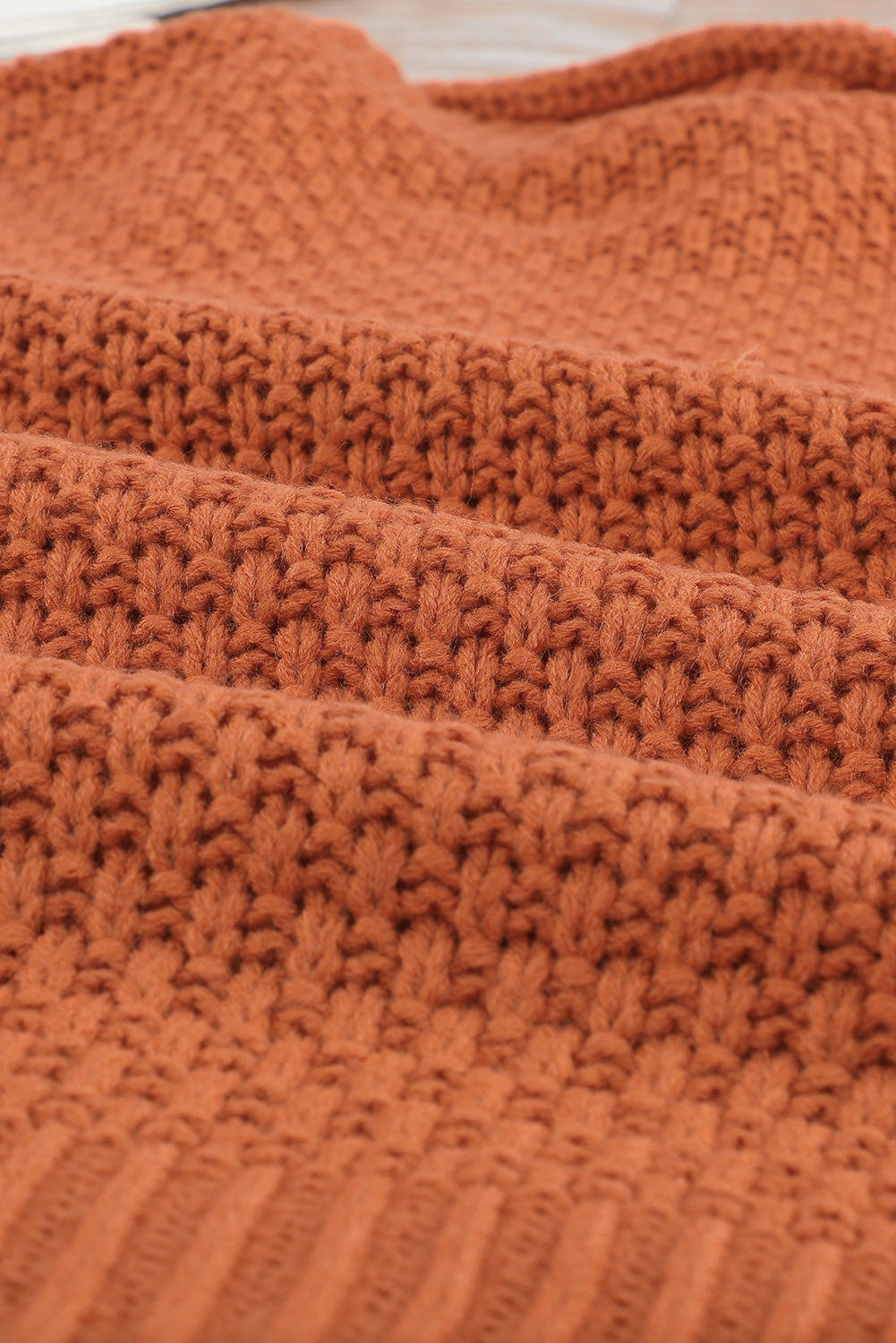 Amelia Sleeve Turtleneck Sweater Long Sleeve Top - Threaded Pear