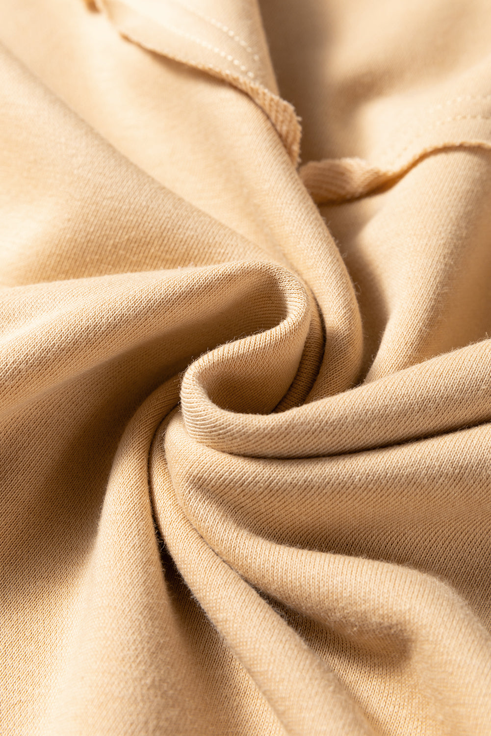 Khaki Exposed Seam Floral Mixed Patchwork Relaxed Plus Size Top - Threaded Pear