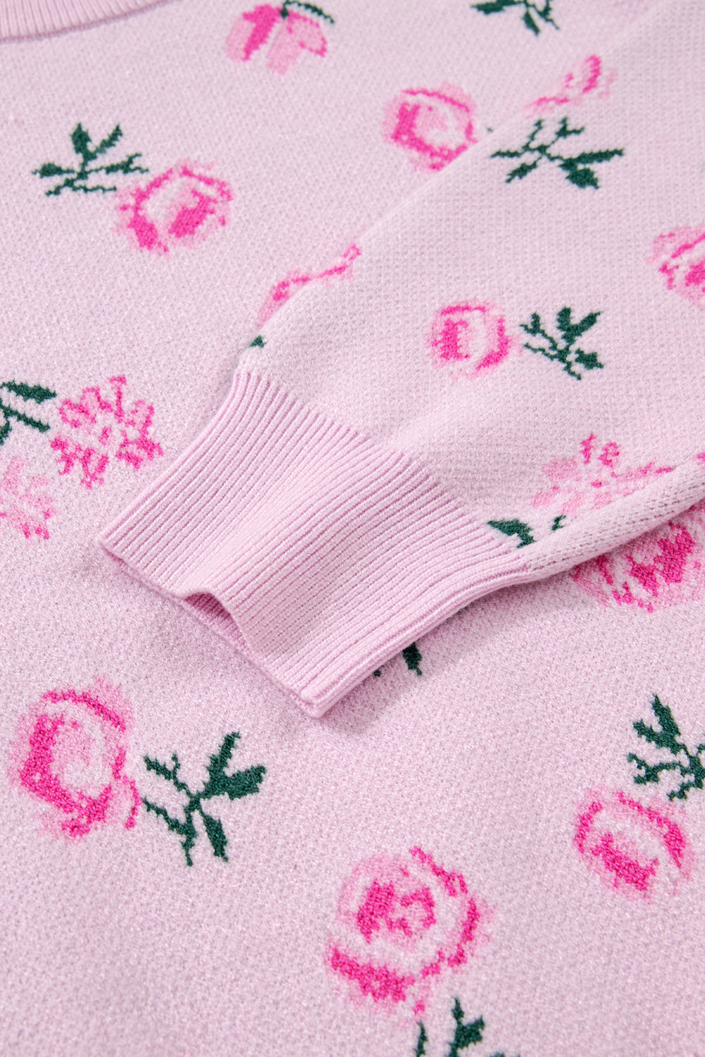 Sophia Drop Shoulder Cropped Sweater