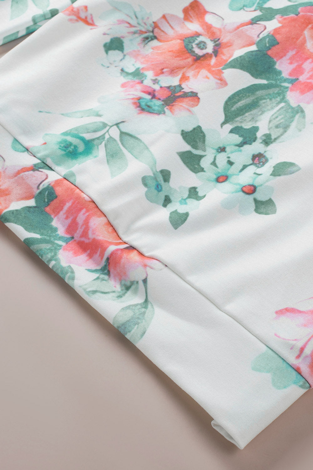 Emilie Contrast Long Sleeve Hoodie