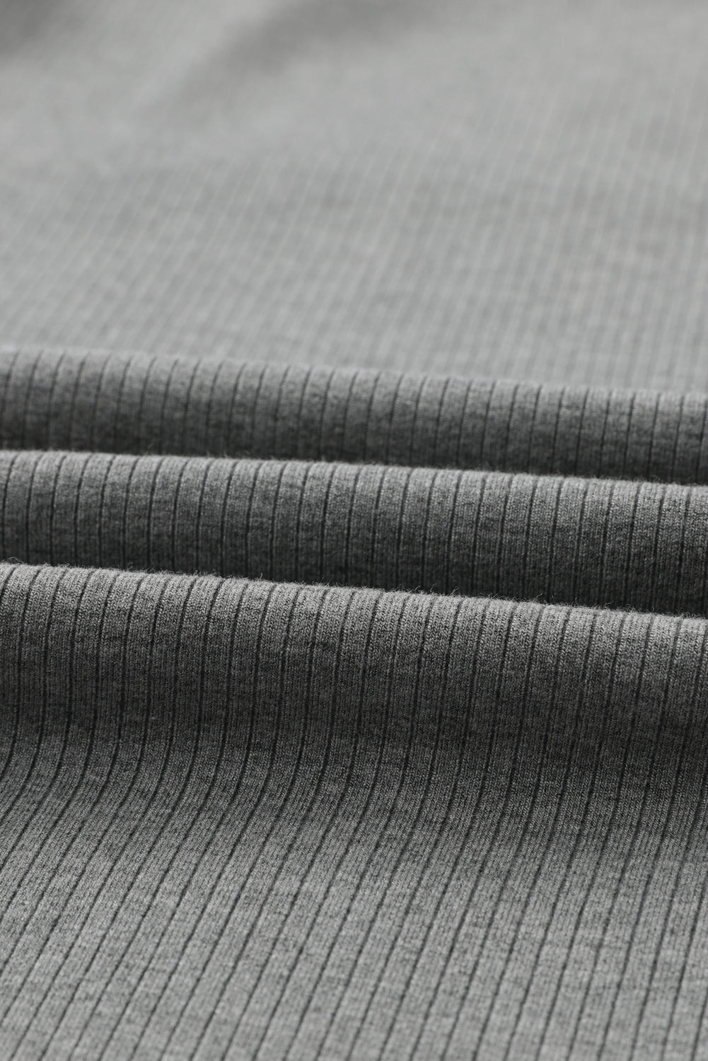 Elizabeth Crewneck Ribbed top Long Sleeve Top - Threaded Pear