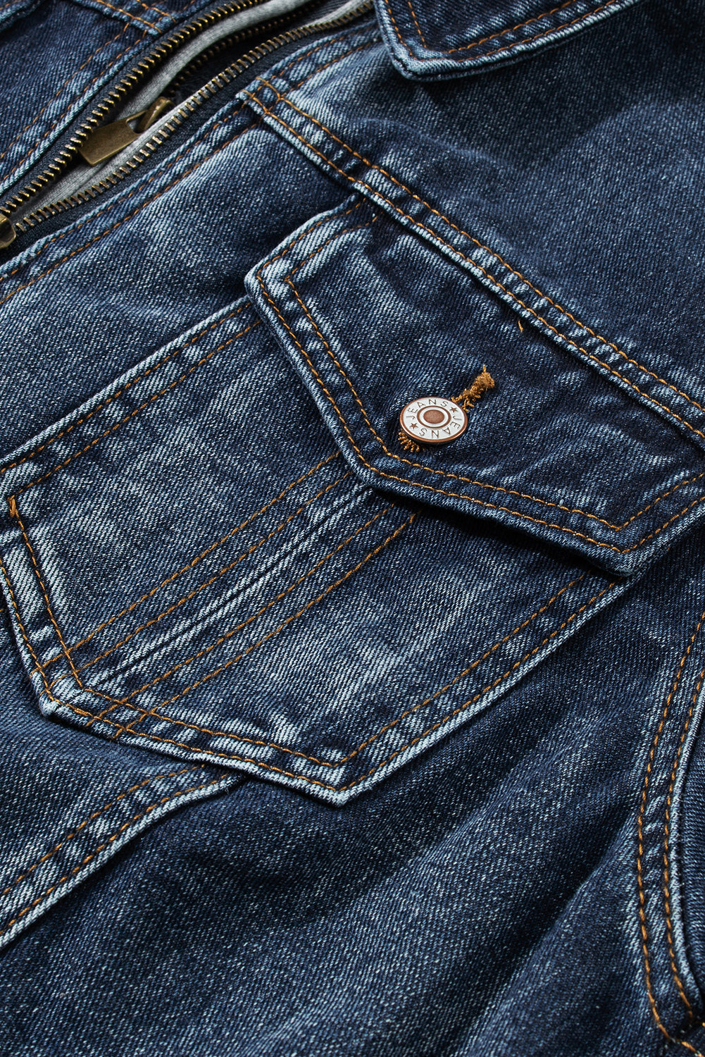 Mia Hooded Zip Up Jacket - Threaded Pear